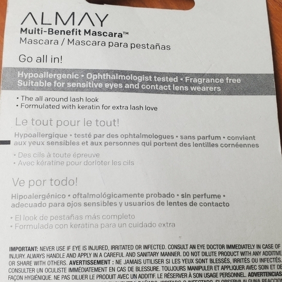 Almay Multi Benefit Mascara 503, Black Brown - Picture 5 of 5